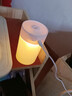 小熊说桌面加湿器无线车载小型迷你家用母婴 usb宿舍氛围灯家用静音卧室办公桌补水空气净化器便携式 云朵白【静音加湿+防干烧+自动断电】 实拍图