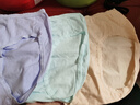 全棉时代内裤女三角裤女士中腰高腰【基础5A抗菌】95棉不变形不闷汗3条装 实拍图