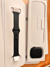 Apple/苹果 Watch Series 10 智能手表GPS款46毫米亮黑色铝金属表壳黑色运动型表带S/M MX263CH/B 实拍图