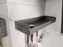 美厨（maxcook）厨房置物架 免打孔通用调料架调味架壁挂架40cm 带杆带钩MCZW8374 实拍图