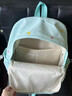 Zinke书包初中生女高颜值小众ins大容量日系旅行高中大学生背包双肩包 绿色（带三角奶酪+1个小吊坠） 实拍图