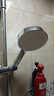 大面板增压淋浴花洒喷头家用浴室热水器洗澡淋雨浴霸沐浴莲蓬头 【亮银】大面板5档花洒 实拍图