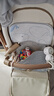 babycare天丝苎麻车席透气宝宝专用手推车坐垫通用席子云朵小熊38×70CM 实拍图