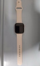 Apple/苹果 Watch Series 10 智能手表GPS款42毫米玫瑰金色铝金属表壳淡桃粉色运动型表带S/M MX1R3CH/B 实拍图