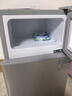 志高（CHIGO）小冰箱迷你小型家用冷藏冷冻两用宿舍出租房用双门办公室电冰箱节能省电 【店长推荐】48L银色【三天约一度电】 晒单实拍图