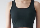 无印良品（MUJI） Walker 女式 易干 背心式文胸 内衣 BIH03A3S 黑色 S /A70 实拍图