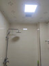 欧普集成吊顶led灯卫生间铝扣板厨房灯300x300方灯30x60平板灯600x6 300*300拉丝银24.W 12.W(含)-72.W(含) 实拍图