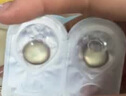 海昌精选系列彩色隐形眼镜大小直径美瞳半年抛1片 仙闪棕 500度 实拍图