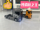 汇纳玩具斯堪尼亚770S正版车模超大号遥控重型拖运卡车半挂货柜牵引车模型 501D【灰顶配3电】官方正品/终身售后 实拍图