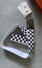 VANS万斯范斯官方 男子腰带（1473mm*38mm） 黑白格纹 均码 实拍图