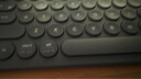 罗技（Logitech）时尚系列 K380 键盘 蓝牙办公键盘 无线键盘 女友 便携超薄键盘 笔记本键盘 黑灰色 实拍图