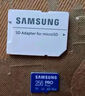 三星（SAMSUNG）128GB TF(MicroSD)存储卡 EVO白卡 U3A2V30 手机平板switch游戏机内存卡 支持4K视频 读160MB/s 实拍图