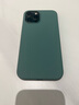 W&P适用苹果12手机壳iPhone12promax保护套12mini全包防摔液态硅胶壳简约高级感男女款wp 12Pro Max【暗夜绿】真液态·6.7英寸 实拍图