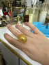 六福珠宝足金肖邦链黄金项链素链锁骨链 计价 B01TBGN0008 45cm-约4.67克 实拍图