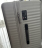 爱可乐（Echolac）超大容量拉杆箱方形旅行箱TSA密码锁箱行李箱PC183K浅灰色26吋 实拍图