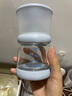 babycare歪头仿母乳新生儿奶瓶礼盒防胀气玻璃奶瓶4件套 静谧蓝 0-12月 实拍图