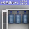 达将文件柜铁皮柜储物柜抽屉柜钢制办公柜资料柜玻璃柜档案柜凭证柜 二斗铁文件柜 0.5mm 实拍图