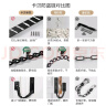 卡贝防盗链304不锈钢门链门锁扣插销门销扣栓锁扣窗户锁加厚FL09 实拍图