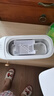 美的（Midea）超声波清洗机 眼镜清洗机 首饰剃须刀手表假牙牙套神器 UV紫外线除菌 超声波洗眼镜 MHJ45-01VW 实拍图