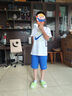 NIKE3BRAND 耐克童装纯棉【短袖T恤+短裤2件套】夏季儿童运动套装 实拍图