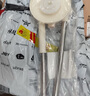 大卫旋转拖把原装配件一套新V聚能杆+第三代塑料把盘（白色）D9适用 实拍图