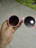 皮卡丘卡通装饰眼镜儿童墨镜遮阳防晒太阳镜机甲战士可爱男女眼镜 M1-小猫色-粉色 实拍图