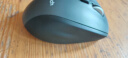 罗技（Logitech）M705无线鼠标 激光办公鼠标Mac 右手人体工学鼠标电池款双滚轮模式 笔记本台式鼠标中大手适用优联 M705黑灰色 实拍图