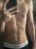 Calvin KleinCK 男士平角内裤套装套盒 3条装 送男友礼物 U2664G 998黑白灰 M  实拍图
