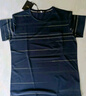 宝财羊爸爸夏装短袖t恤男圆领冰丝条纹半袖衫中老年人上衣服父亲节礼物 实拍图