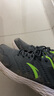 安踏男鞋跑步鞋男2025冬季皮面防水黑色加绒保暖运动鞋鞋子休闲鞋男款 【皮面防水】城堡灰/荧光电光绿 42.5 (美码9) 实拍图
