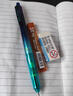 百乐（PILOT）摇摇自动铅笔小学生幼儿园专用笔儿童初学者文具素描笔HFMA-50R-DCL原装进口 0.5mm迷彩蓝 实拍图