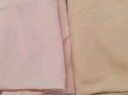 全棉时代（PurCotton）产妇孕妇内裤针织低腰纯棉孕期产后专用裤三角裤2条 肤色+粉色 L 实拍图