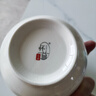 高颜值家用银杏时光米饭碗大面碗陶瓷餐具家用新骨瓷陶瓷碗 银杏时光 5英寸4个碗 实拍图