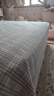 亚麻凉席哈尔滨特产夏季精梳棉麻素色亚麻凉席亚麻床单 单条亚麻色四菱格（无枕巾枕套） 双人凉席 180cm*210cm 实拍图