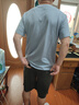 芬腾睡衣男士纯棉时尚夏季套头圆领运动风短袖家居服套装父亲节礼物 实拍图