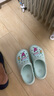 京东京造【抗菌洞洞鞋】凉鞋情侣户外休闲沙滩两穿eva凉拖鞋女天蓝 37-38 实拍图
