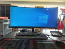 AOC 34英寸 带鱼屏 WQHD 广色域 180Hz HDR10  出厂校色 旋转升降 21:9曲面电竞电脑显示器 CU34G3X 实拍图