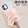 暴走 适用苹果12手机壳 iPhone12/12pro保护套 硅胶软边简约半透明全包防摔镭射渐变高级感磨砂硬壳 实拍图