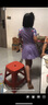 佑游儿童泳衣女中大童女孩游泳衣训练连体速干游泳装32625粉色短袖4XL 实拍图