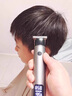 JCZS德国精工理发剃须一体机男士专用刮胡刀电动电推子自己剪光头神器电动剃头自助自理发器专业电推剪 木纹色//精钢刀头/大屏数显【快充】 实拍图
