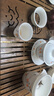 苏氏陶瓷（SUSHI CERAMICS）手绘功夫茶具釉下彩冰种玉瓷柿柿如意三才盖碗茶具套装礼盒 实拍图