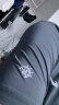 鸿星尔克于适同款|短袖男夏季新款冰感速干衣跑步t恤衫运动上衣T恤男士 正黑-防晒 XL 实拍图