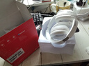 联想（Lenovo）头戴式无线蓝牙耳机 音乐降噪运动电竞游戏电脑网课耳麦长续航强音质  通用苹果索尼小米 TH54白 实拍图