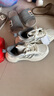 阿迪达斯（adidas）男女运动鞋轻便耐磨休闲老爹鞋透气缓震跑步鞋  白 38.5  实拍图
