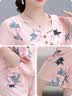 浪莎春夏季新款大码女士家居服套装抑菌防螨睡衣宽松舒适中年妇女睡衣 实拍图