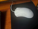 雷蛇（Razer）炼狱蝰蛇标准版有线鼠标 人体工学  电竞游戏 右手通用型 吃鸡/LOL/CS GO游戏鼠标 白色 实拍图