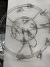 美丽雅袜子夹晾衣架不锈钢圆形16夹无痕晒袜子神器家用防风晾晒内衣裤 实拍图
