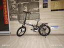 永久折叠自行车山地车成人女式便携双减震小型变速男学生成年大人单车 黑色 22寸 7速 一体轮 实拍图