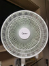 美的（Midea）【幸运草安睡风扇1S】一级能效直流变频声控电风扇家用遥控卧室静音落地扇台式桌面抗菌大风力电扇 实拍图
