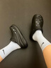 卡骆驰（crocs）男女泡芙洞洞鞋户外休闲时尚厚底一脚蹬沙滩鞋 207521-001 36-37 实拍图